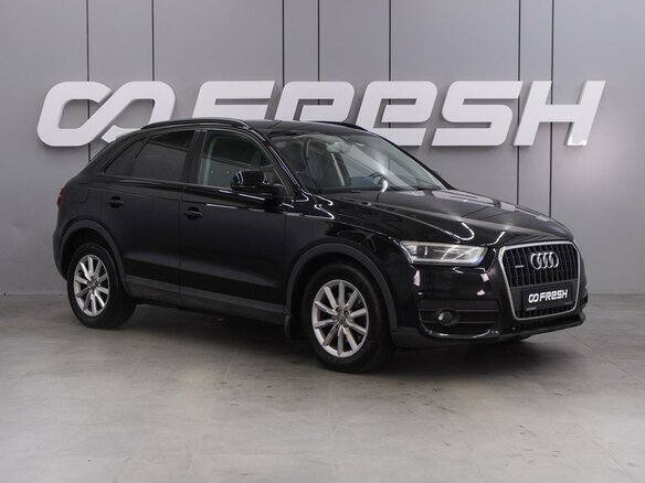 2012 Audi Q3 I (8U), чёрный, 1489000 рублей