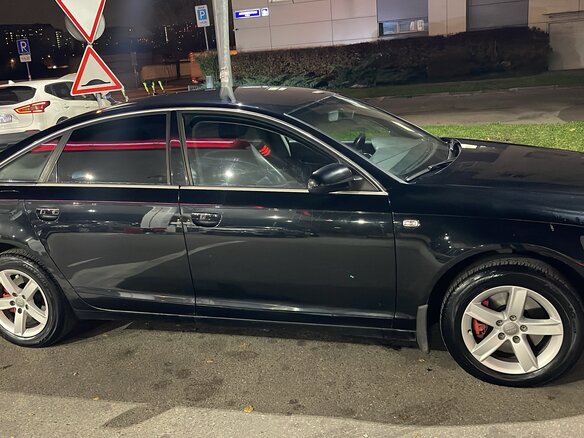 2008 Audi A6 III (C6), чёрный, 529000 рублей - вид 2
