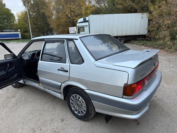 2006 Lada (ВАЗ) 2115, серебристый, 147000 рублей - вид 8