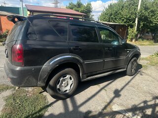 2006 SsangYong Rexton I, чёрный, 600000 рублей, вид 3