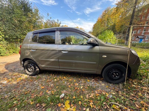 2010 Kia Picanto I Рестайлинг, серый, 400000 рублей - вид 2