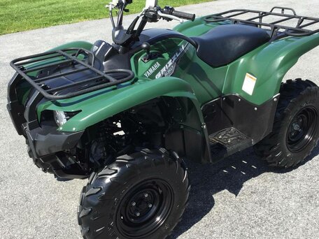 2014 Yamaha Grizzly 550, зелёный, 1229000 рублей, вид 4