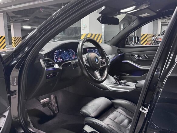 2019 BMW 3 серии 320d VII (G2x), чёрный, 3000000 рублей - вид 9