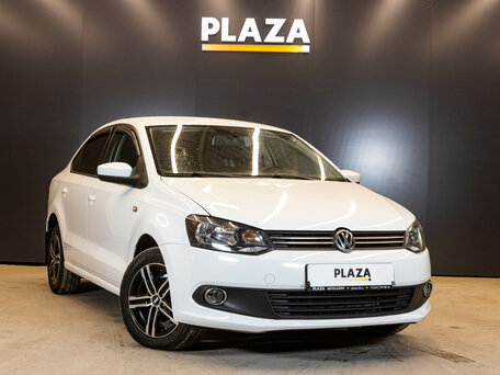 2014 Volkswagen Polo V, белый, 985000 рублей, вид 2