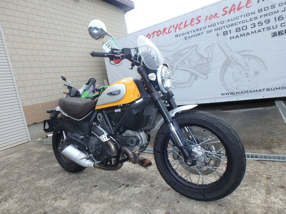 2016 Ducati Scrambler 800, жёлтый, 600000 рублей - вид 4