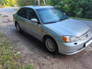 2002 Honda Civic VII, серебристый, 350000 рублей, вид 5