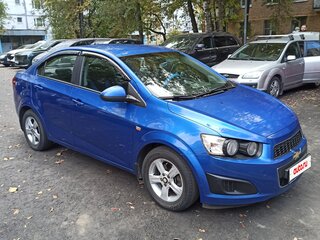 2012 Chevrolet Aveo II, синий, 950000 рублей, вид 2