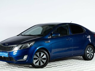 2012 Kia Rio 5-speed III, синий, 669000 рублей, вид 3