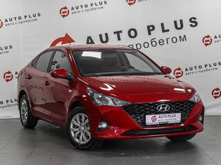 2021 Hyundai Solaris II Рестайлинг, красный, 1499000 рублей, вид 1