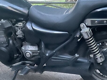1995 Kawasaki ZL400 Eliminator, чёрный, 280000 рублей, вид 3