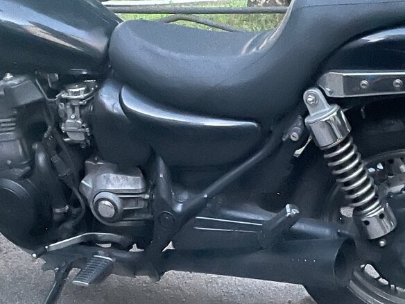 1995 Kawasaki ZL400 Eliminator, чёрный, 280000 рублей - вид 2