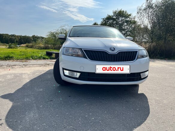 2016 Skoda Rapid I, белый - вид 2
