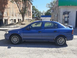 2001 Opel Astra G, синий, 180000 рублей, вид 3