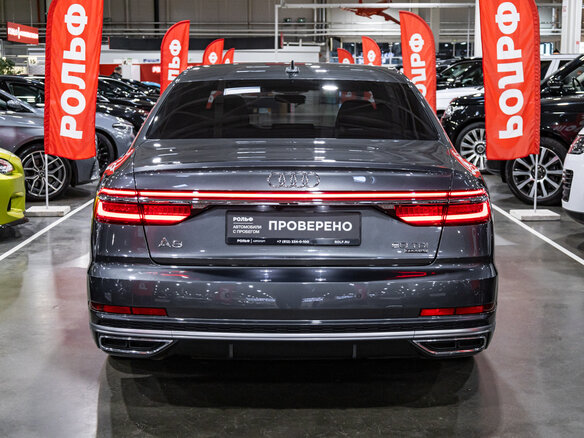 2019 Audi A8 50 TDI IV (D5), серый, 4849700 рублей - вид 9