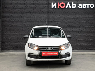 2019 Lada (ВАЗ) Granta I Рестайлинг, белый, 610000 рублей, вид 2