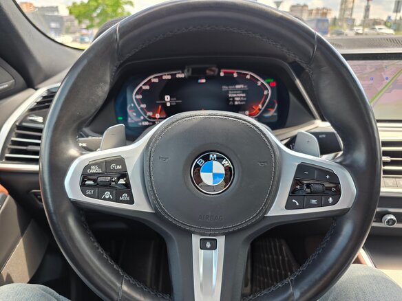 2020 BMW X6 30d III (G06), зелёный, 7980000 рублей - вид 19