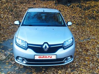2014 Renault Logan II, серебристый, 780000 рублей, вид 1