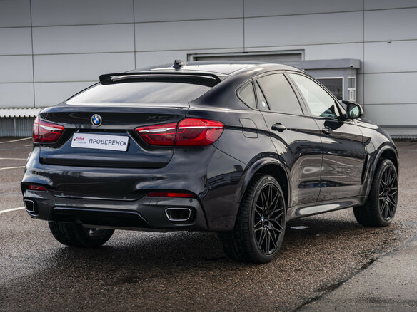 2018 BMW X6 30d II (F16), чёрный, 3600000 рублей - вид 4