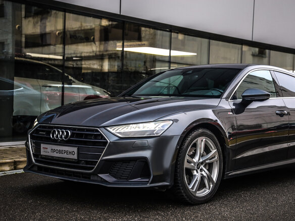 2021 Audi A7 45 TFSI II (4K), серый, 4799000 рублей - вид 9