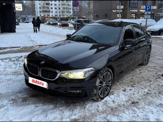 2017 BMW 5 серии 520i VII (G30/G31/G38), чёрный, 2600000 рублей, вид 1