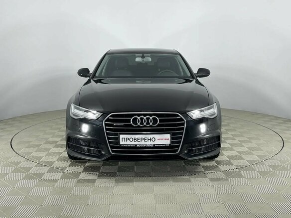 2017 Audi A6 IV (C7) Рестайлинг, чёрный, 2120000 рублей - вид 1