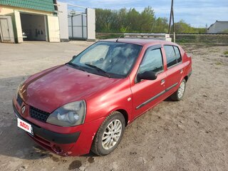 2005 Renault Symbol I Рестайлинг, красный, 180000 рублей, вид 1