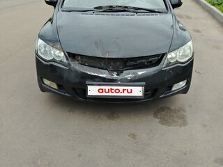 2007 Honda Civic VIII, чёрный, 445000 рублей, вид 2