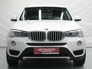 2015 BMW X3 20i xDrive II (F25) Рестайлинг, белый, 1899000 рублей, вид 4