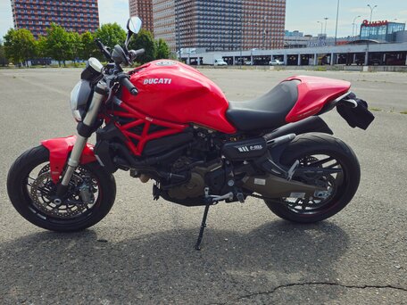 2014 Ducati Monster 821, красный, 420000 рублей, вид 5
