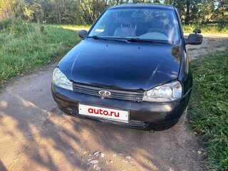 2011 Lada (ВАЗ) Kalina I, чёрный, 190000 рублей, вид 3