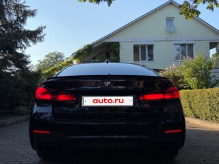 2021 BMW 5 серии 520i VII (G30/G31/G38) Рестайлинг, синий, 4650000 рублей, вид 5