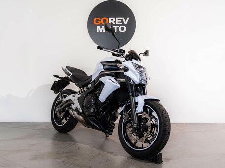 2012 Kawasaki ER-6N, белый, 480000 рублей, вид 3