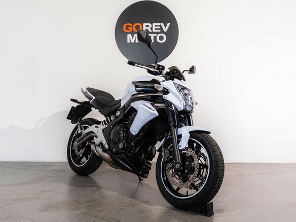 2012 Kawasaki ER-6N, белый, 480000 рублей - вид 2
