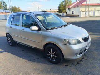 2003 Mazda 2 I (DY), серебристый, 170000 рублей, вид 1