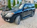 2008 Lexus LX 570 III, чёрный - вид 1