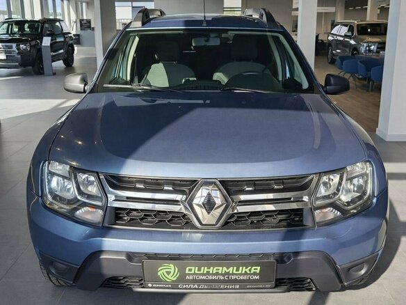 2016 Renault Duster I Рестайлинг, синий - вид 2