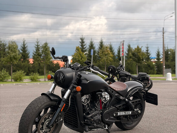2021 Indian Scout, чёрный, 1060000 рублей - вид 4