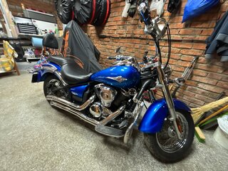 2009 Kawasaki VN900 Vulcan, синий, 750000 рублей, вид 1