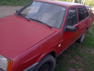 1992 Lada (ВАЗ) 2109, пурпурный, 90000 рублей, вид 4