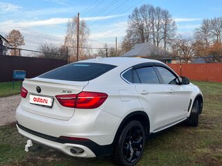 2015 BMW X6 30d II (F16), белый, 3255000 рублей, вид 4