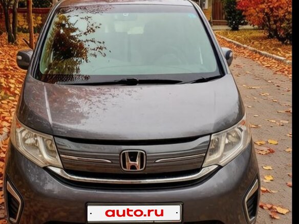 2016 Honda Stepwgn V, серый, 1550000 рублей
