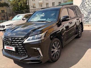 2021 Lexus LX 570 III Рестайлинг 2, чёрный, 12200000 рублей, вид 1