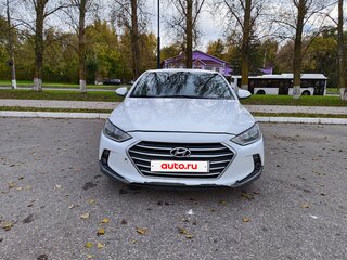 2017 Hyundai Elantra VI (AD), белый, 790000 рублей, вид 1