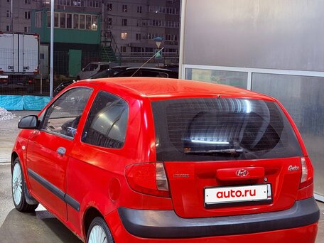 2007 Hyundai Getz I Рестайлинг, красный, 240000 рублей, вид 5