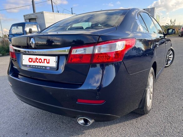 2010 Renault Latitude I, синий - вид 6