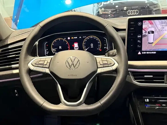 2022 Volkswagen Tayron I, синий - вид 9