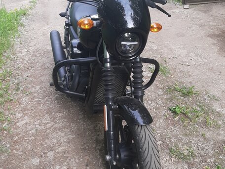 2015 Harley-Davidson Street 750, чёрный, 565000 рублей, вид 2