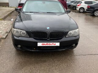 2005 BMW 7 серии Long 750Li IV (E65/E66) Рестайлинг, чёрный, 720000 рублей, вид 1