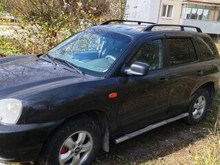 2007 Hyundai Santa Fe Classic Classic, чёрный, 670000 рублей, вид 3