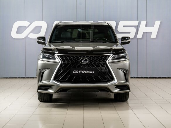 2018 Lexus LX 570 III Рестайлинг 2, серый, 9999999 рублей - вид 2